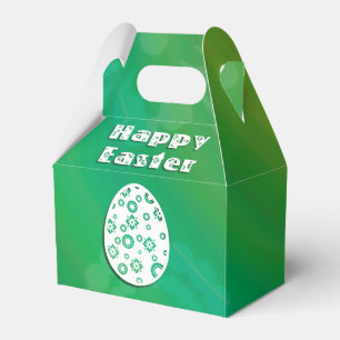 Modern Easter Egg Retro Paper Art Favour Box