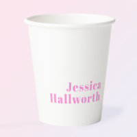 Modern Editable Business Name or First & Last Name