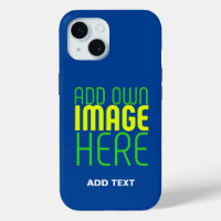 MODERN EDITABLE COBALT BLUE IMAGE TEXT TEMPLATE