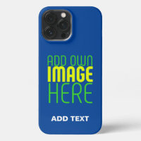 MODERN EDITABLE COBALT BLUE IMAGE TEXT TEMPLATE
