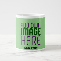 MODERN EDITABLE MINT GREEN IMAGE TEXT TEMPLATE