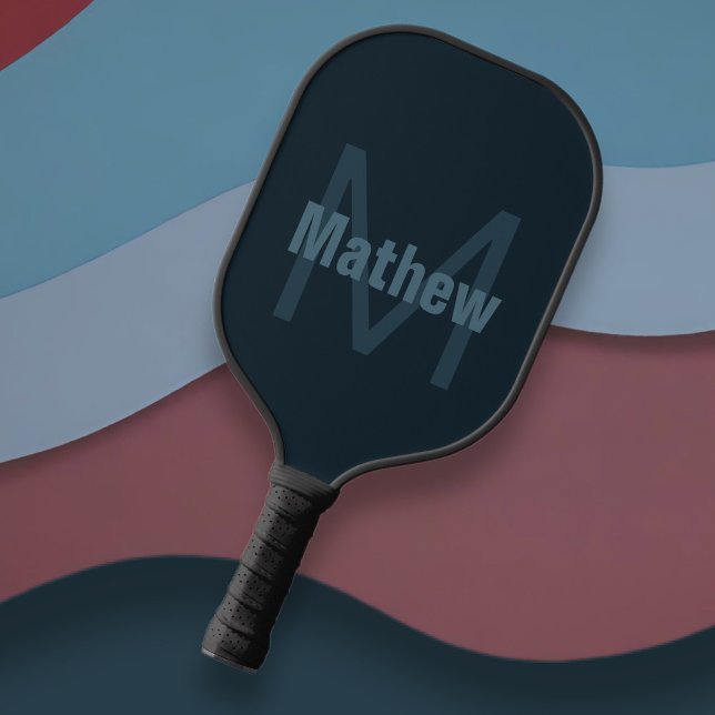 Modern Editable Name Pickleball Paddle (Creator Uploaded)