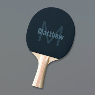 Modern Editable Name Ping Pong Paddle