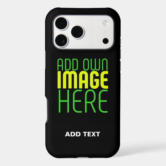 MODERN EDITABLE SIMPLE BLACK IMAGE TEXT TEMPLATE (Back)