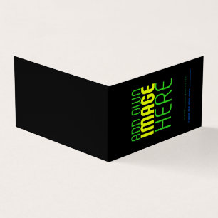 MODERN EDITABLE SIMPLE BLACK IMAGE TEXT TEMPLATE