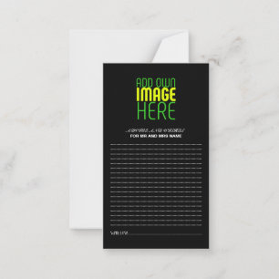 MODERN EDITABLE SIMPLE BLACK IMAGE TEXT TEMPLATE
