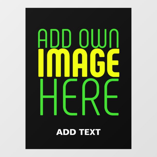 MODERN EDITABLE SIMPLE BLACK IMAGE TEXT TEMPLATE (Sheet)