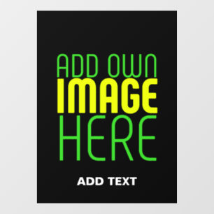 MODERN EDITABLE SIMPLE BLACK IMAGE TEXT TEMPLATE