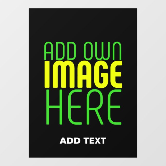 MODERN EDITABLE SIMPLE BLACK IMAGE TEXT TEMPLATE (Sheet)