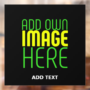 MODERN EDITABLE SIMPLE BLACK IMAGE TEXT TEMPLATE