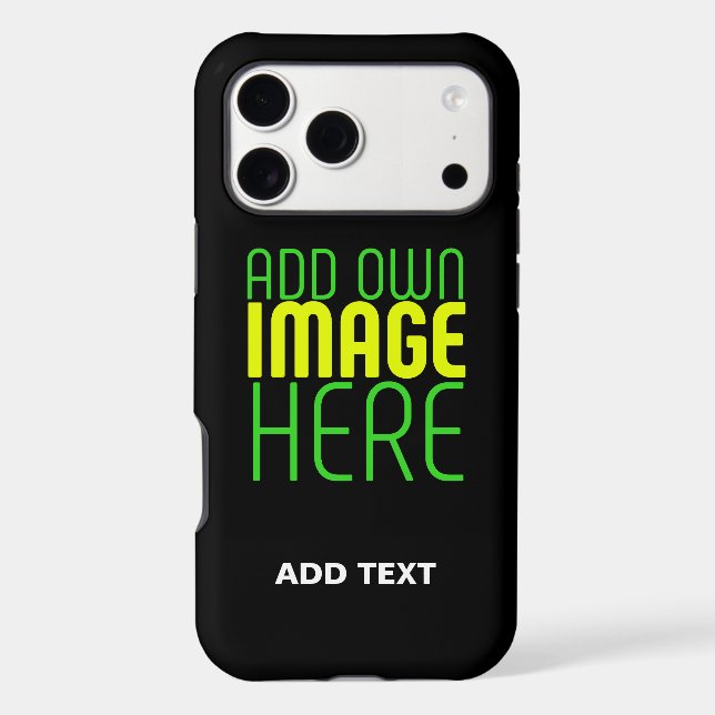 MODERN EDITABLE SIMPLE BLACK IMAGE TEXT TEMPLATE (Back)