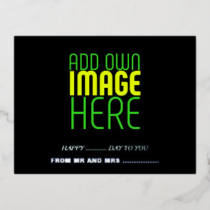 MODERN EDITABLE SIMPLE BLACK IMAGE TEXT TEMPLATE