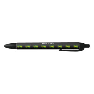MODERN EDITABLE SIMPLE BLACK IMAGE TEXT TEMPLATE INK PEN