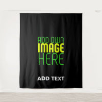 MODERN EDITABLE SIMPLE BLACK IMAGE TEXT TEMPLATE