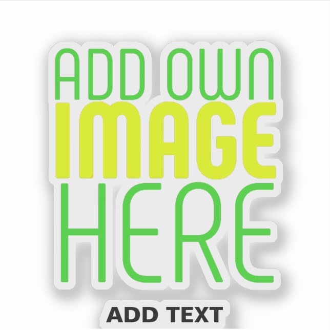MODERN EDITABLE SIMPLE CLEAR IMAGE TEXT TEMPLATE (Front)