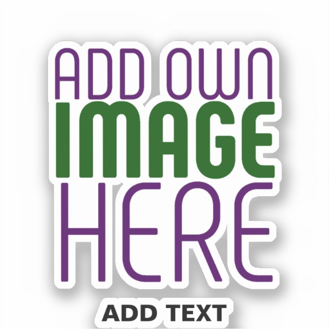 MODERN EDITABLE SIMPLE CLEAR IMAGE TEXT TEMPLATE (Front)