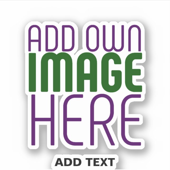 MODERN EDITABLE SIMPLE CLEAR IMAGE TEXT TEMPLATE (Front)