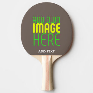 MODERN EDITABLE SIMPLE COFFEE IMAGE TEXT TEMPLATE PING PONG PADDLE