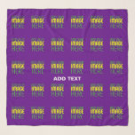 MODERN EDITABLE SIMPLE INDIGO IMAGE TEXT TEMPLATE SCARF<br><div class="desc">THIS IS A DESIGN FITTING FOR CUSTOMERS.YOU CAN CHANGE, RESIZE OR ADD LOGO, PHOTO, TEXT AND COLOURS THE WAY YOU WANT.THANK YOU.</div>