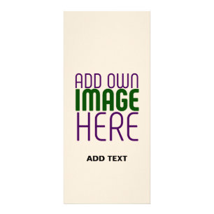 MODERN EDITABLE SIMPLE NATURAL IMAGE TEXT TEMPLATE RACK CARD