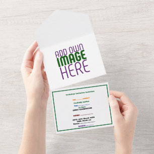 MODERN EDITABLE SIMPLE WHITE IMAGE TEXT TEMPLATE