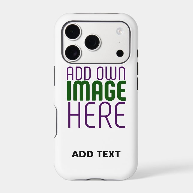 MODERN EDITABLE SIMPLE WHITE IMAGE TEXT TEMPLATE (Back)