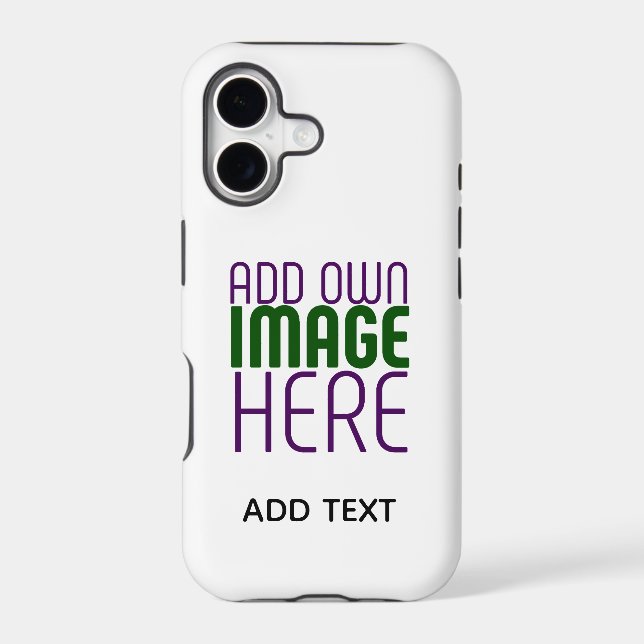 MODERN EDITABLE SIMPLE WHITE IMAGE TEXT TEMPLATE (Back)