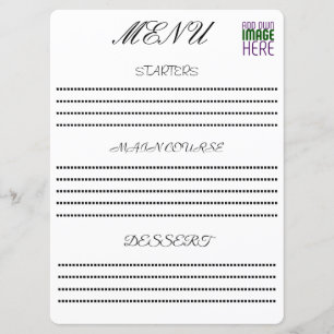 MODERN EDITABLE SIMPLE WHITE IMAGE TEXT TEMPLATE