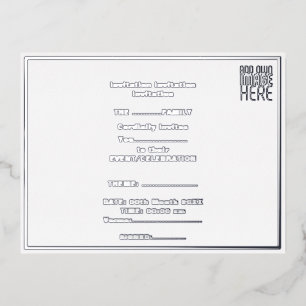 MODERN EDITABLE SIMPLE WHITE IMAGE TEXT TEMPLATE