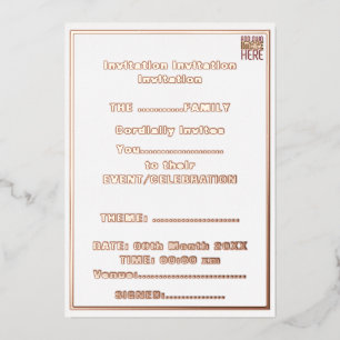 MODERN EDITABLE SIMPLE WHITE IMAGE TEXT TEMPLATE