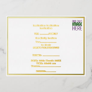 MODERN EDITABLE SIMPLE WHITE IMAGE TEXT TEMPLATE