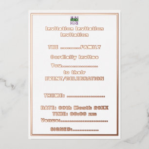 MODERN EDITABLE SIMPLE WHITE IMAGE TEXT TEMPLATE