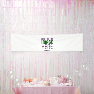 MODERN EDITABLE SIMPLE WHITE IMAGE TEXT TEMPLATE BANNER