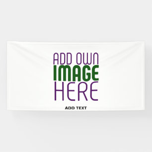 MODERN EDITABLE SIMPLE WHITE IMAGE TEXT TEMPLATE BANNER