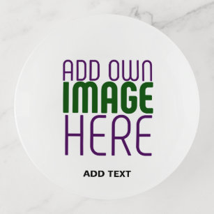  MODERN EDITABLE SIMPLE WHITE IMAGE TEXT TEMPLATE TRINKET TRAYS