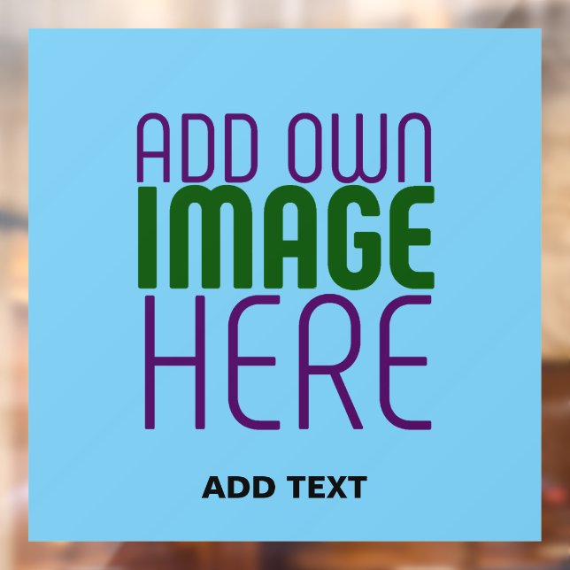 MODERN EDITABLE SWAG SKY BLUE IMAGE TEXT TEMPLATE (Sheet 2)