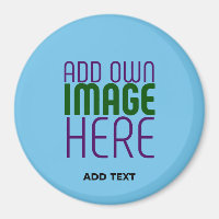 MODERN EDITABLE SWAG SKY BLUE IMAGE TEXT TEMPLATE