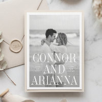 Modern Editorial Overlay Photo Wedding