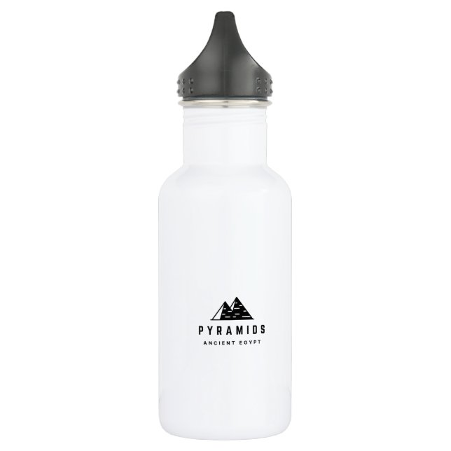 Modern Egyptian Pyramids - Water Bottle (Left)
