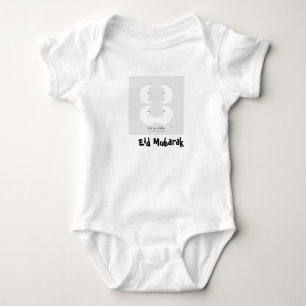 Modern Eid ul Adha 8-Shape Line Art T-Shirt Baby Bodysuit