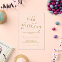 Modern Elegance 60th Birthday