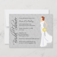 Modern Elegance Bridal Shower Grey