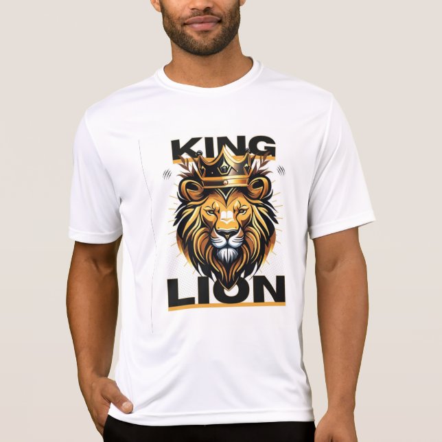 Modern Elegance - King Lion T-Shirt (Front)