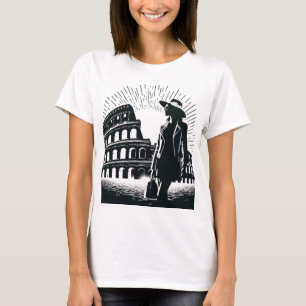 Modern Elegance Meets Ancient Rome: The Colosseum T-Shirt