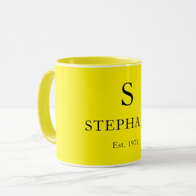 Modern Elegance Mug (Front Left)