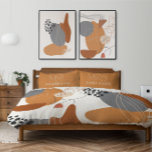 Modern elegant abstract geometric mid century phot photo print<br><div class="desc">Modern typography elegant abstract geometric script mid century home decor gift. Idea gift for husband and wife,  newlywed couple. Bold beige natural design. Available in different colours.</div>