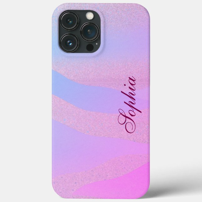 Modern elegant  abstract landscape mountains  Case-Mate iPhone case (Back)