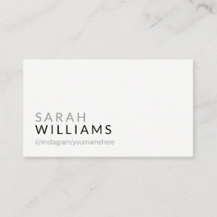 Modern Elegant Accents Business Card