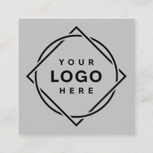 MODERN, ELEGANT, AND CUSTOMIZABLE SQUARE BUSINESS CARD