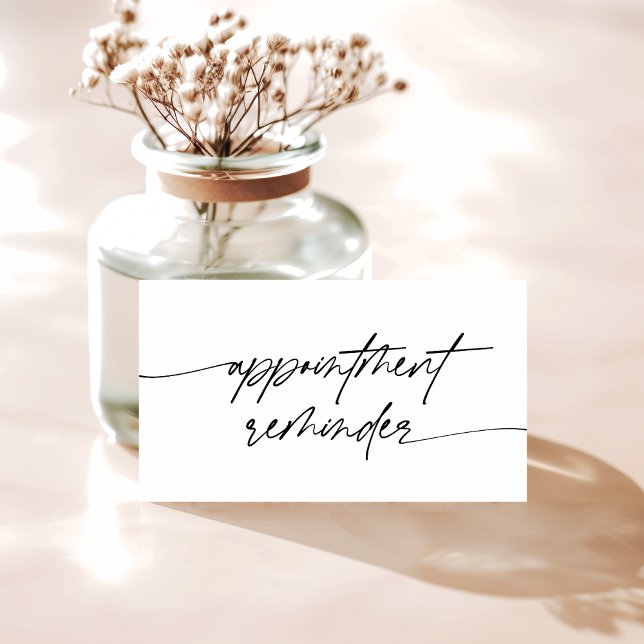 Modern Elegant Appointment Reminder Script  (Creator Uploaded)